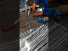 Handlaserschweißmaschine für das Laserschweißen von 5 mm Aluminiumplatten