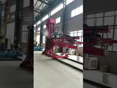 Druckbehälter Gerade Nähte automatische Schweißmaschine Plasma + TIG Schweißverfahren 10mm Edelstahl