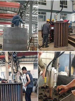 MAG Automatic Welding Machine For Boiler Industry MIG Tube To Tubesheet