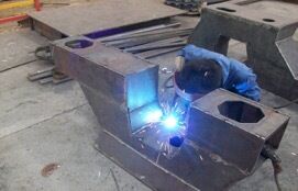 Large Format Gantry CNC Plasma Oxy-fuel Cutting Machine HZSG5000 4200x12500mm EDGE Connect