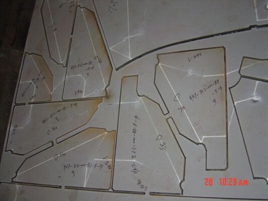 Large Format Gantry CNC Plasma Oxy-fuel Cutting Machine HZSG5000 4200x12500mm EDGE Connect