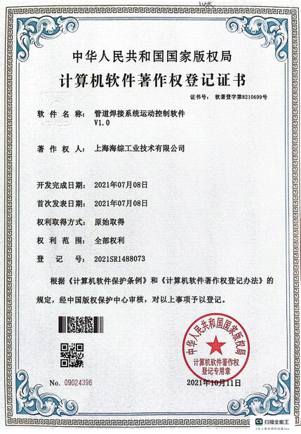 China Hyzont(Shanghai) Industrial Technologies Co.,Ltd. zertifizierungen